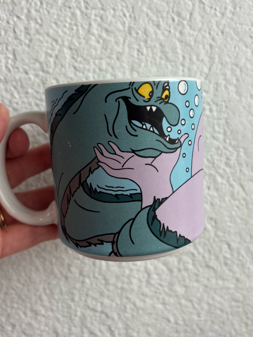 Vintage Little Mermaid Disney Villains Ursula Ceramic Mug